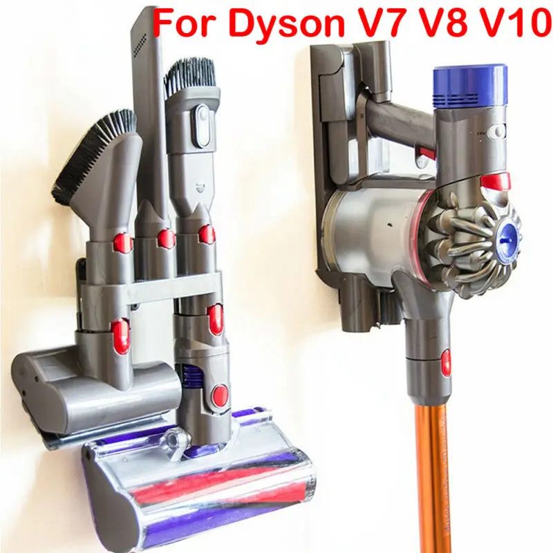 

1PC 2020 For Dyson V7 V8 V10 Wall Mount 5 Accessory Tool Vacuum Cleaner Parts Attachment Storage Rack Wall Holder Tool Hot