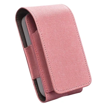 

Fashion Pink Flip For Iqos 2 Double Book Cover Case Pouch Bag Holder Cover Wallet Leather Case For Iqos 2 High Quality