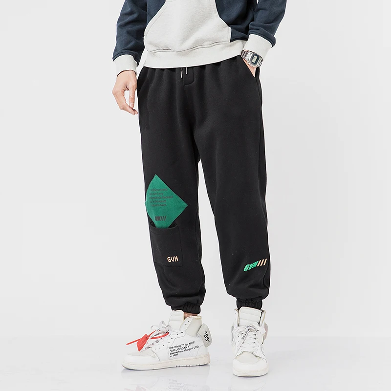 

Streetwear Hip Hop New Men Joggers Brand Male Trousers Casual Pants Sweatpants Jogger Casual Gyms Fitness Workout Sweatpants