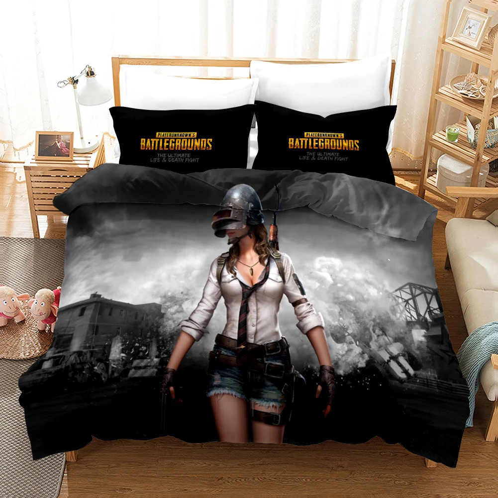 3D Game Bedding Set Sex Women  Pillowcases Comforter Bedding Sets for Adults Kids AU Twin Queen Double King Size Bed Linen