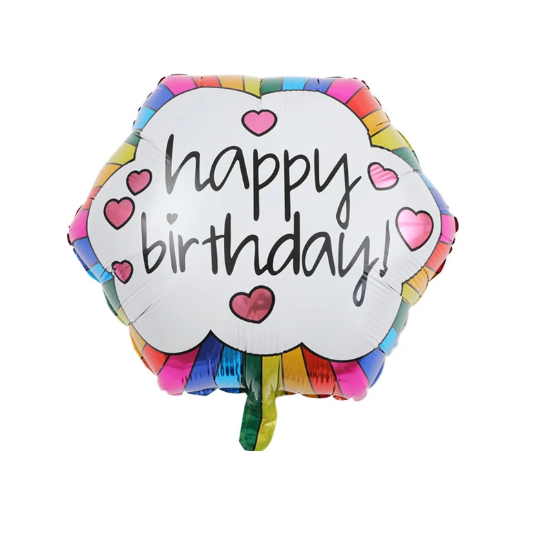 13Pcs/set Wedding Decorations Party Balloon Happy Birthday Aluminum Foil Sequins Birthday party decoration Baby Shower balloon