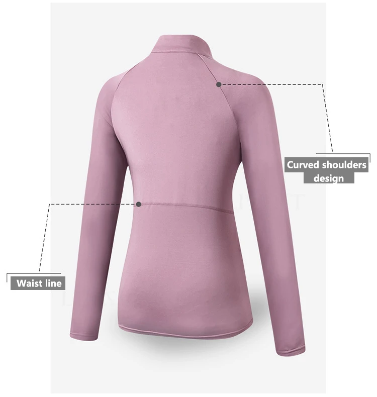 Long Sleeve Yoga Shirts Women Cycling Jerseys Jogger Tights Gym Clothing Fitness Sportswear Jacket Rashguard Hoodies Fashion Top