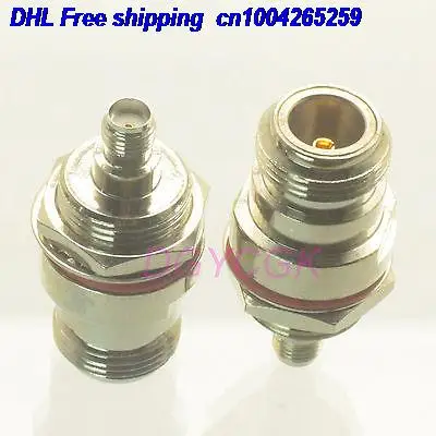 

EMS/ DHL 50pcs Conversion Adapter N female to SMA female bulkhead M16 connector For WIFI connector 22ds