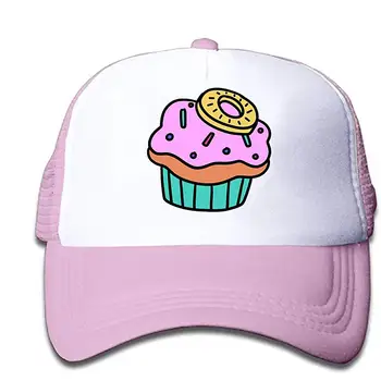 

Pinepple Cupcke Baseball Cap Adjustable Trucker Hat for Children