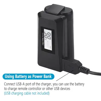 

High Quality LED QC3.0 Battery Charger USB Charging Adapter for D-JI Mavic Mini Drone