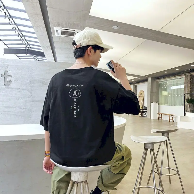 [PARAGRAPH]★韓国大人気★TIE-DYE POCKET シャツ No.63 Men Top Casual Five-quarter Sleeves Korean Style Regular