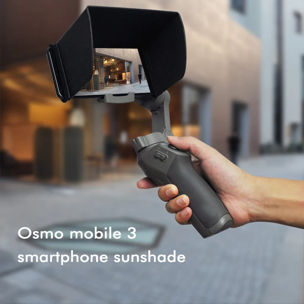 Black Remote Controller Sunshade For DJI OSMO Mobile 3 Gimbal #y2 | Игрушки и хобби
