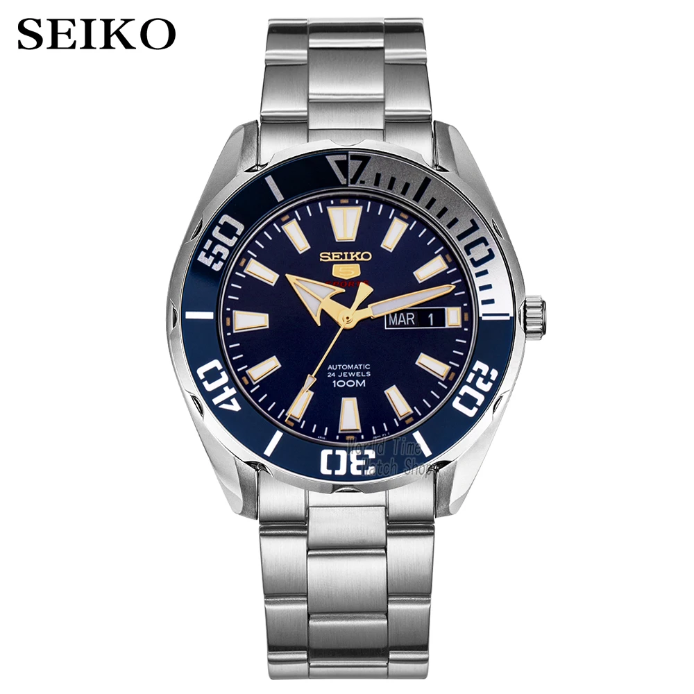 Seiko watch men 5 orologio automatico marchio di lusso impermeabile Sport  orologio da polso data orologi da uomo orologio da sub relogio masculino  SRP|forme| - AliExpress
