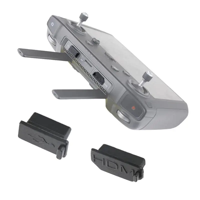 

3Pcs/Set Silicone Dust Plug for DJI Smart Controller HDMI/USB/Type-C Interface Dust Plug Cover for DJI Mavic 2 Accessories