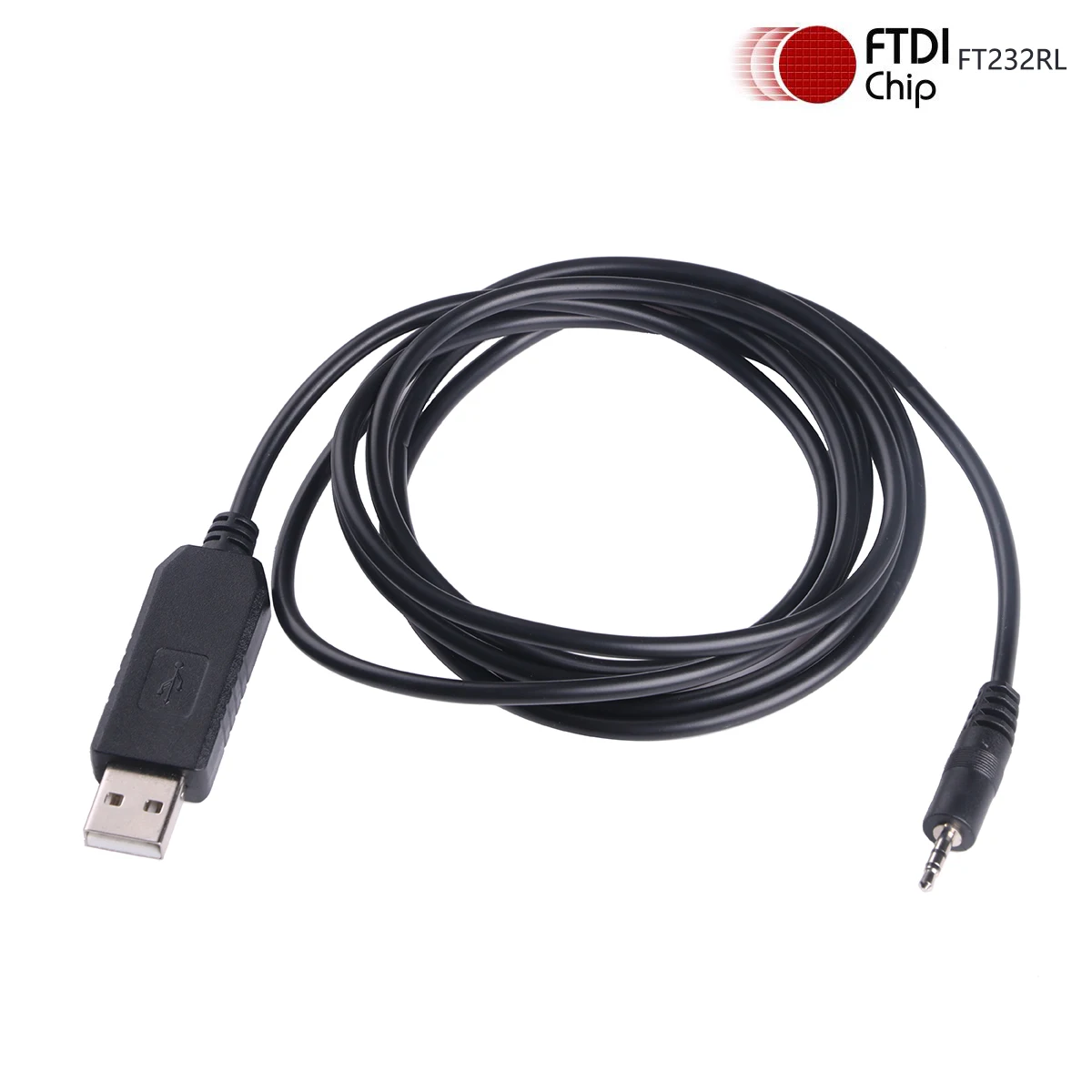 6FT USB RS232 to 3.5mm AJ Audio Jack Programming Cable 5v TTL uart Cable  for Windows,Linux and MAC OS (5v Logic Level)