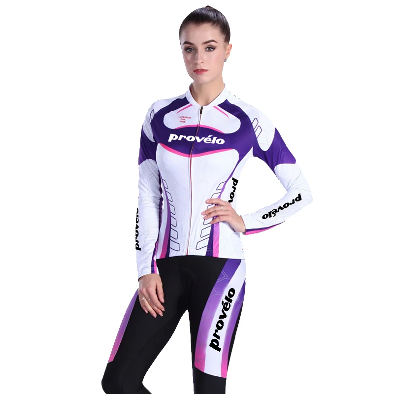Женский велосипедный комплект из джерси 2019 профессиональная команда Зимняя