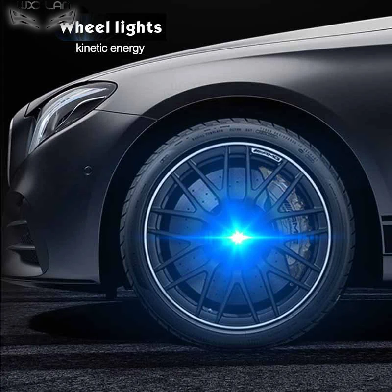 

hub cap wheel led Light Floating Wheel Caps Cover Cap Lighting for kia rio3 hyundai i30 peugeot206 toyota Mitsubishi honda civic