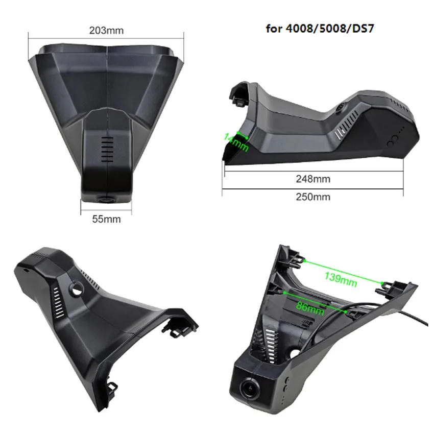 fácil de instalar, para peugeot 4008 5008