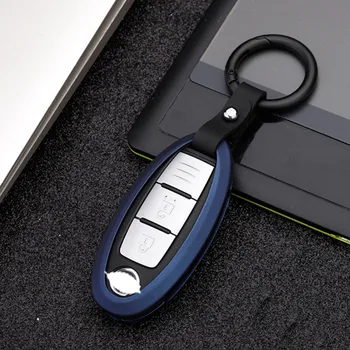 

Zinc Alloy Car Key Case Chain Cover For Nissan Qashqai J10 J11 X-Trail t31 t32 kicks Tiida Pathfinder Murano Note Juke Infiniti