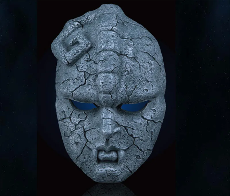 Аниме Jojo Необычные маски для приключений каменная статуя маска медикос призрак