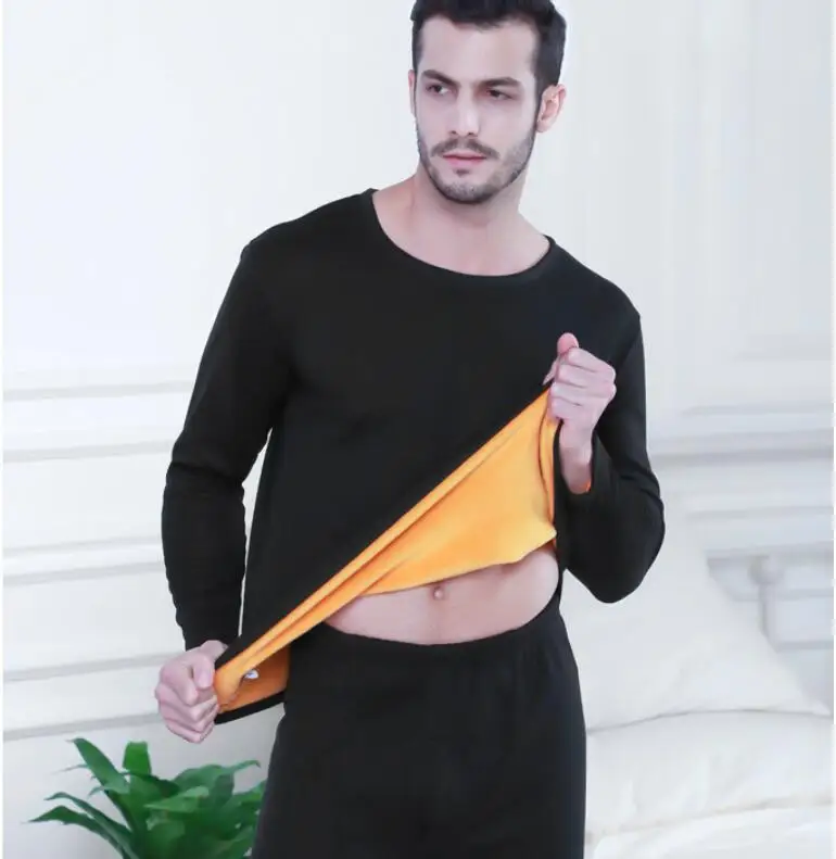 Camisa Termica, зимняя женская одежда, термобелье для мужчин, Tmall Ropa De Invierno Para Mujer, шерстяные мужские теплые трусы John
