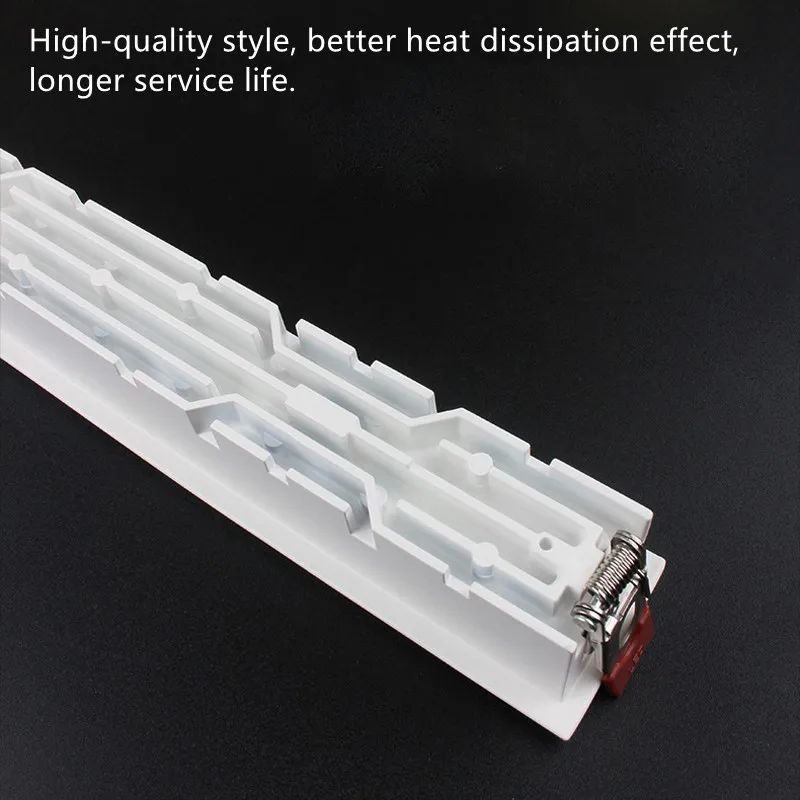 LED line Downlight Recessed Rectangle Grille Ceiling Lamp 4W 10W 20W 30W AC85~265V LED Spot Light For Home Shop Decor