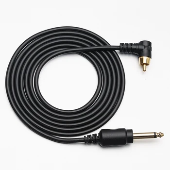 

One Pro Silicone Soft Right Angled Tattoo RCA Cord For Power Eyebrow Tattoo Machine Accessories Supply