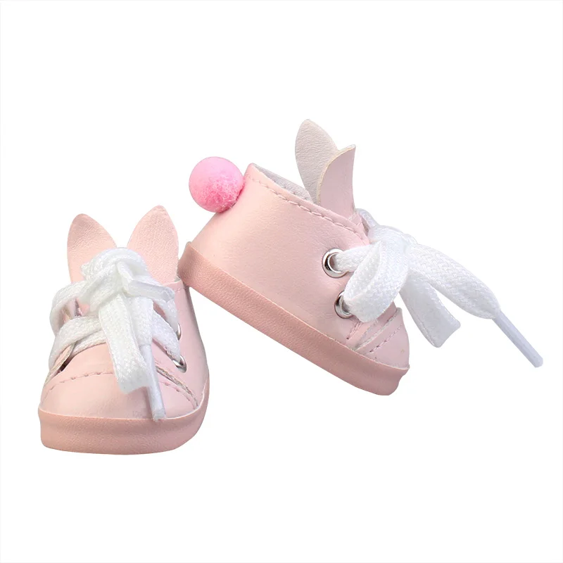 Милая кукольная обувь 5 см, Высококачественная мультяшная мини-обувь для 14 дюймов, американские и детские новые куклы Bron, игрушки BJD Ragdoll, аксессуары