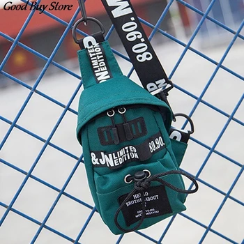 

Waterproof Hip Hop Bags Arm Pack Harajuku Letter Printing Pocket Girls Boys Kpop Shoulder Purse Pouch Travel Package Bum Bag