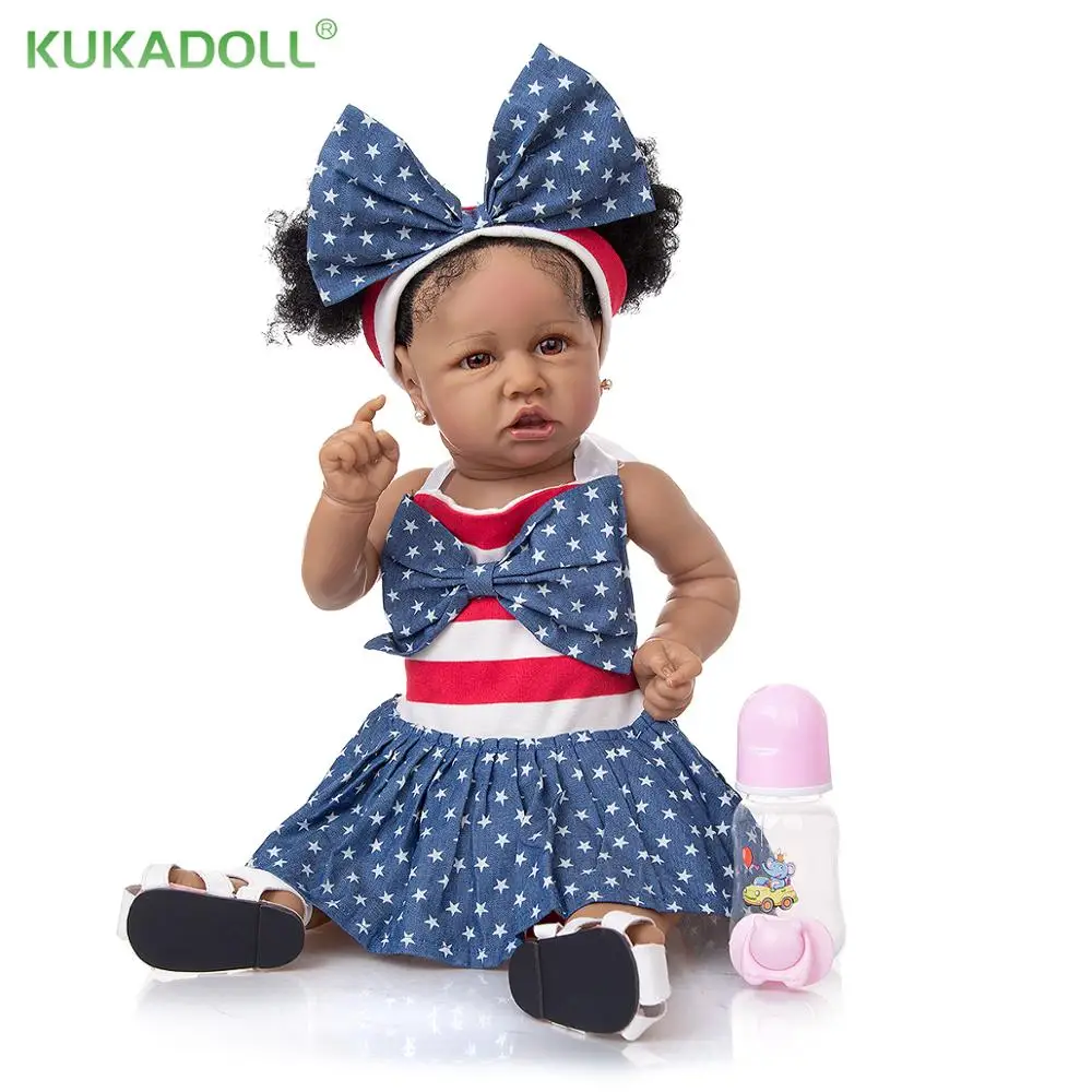 KUKADOLL 23 Inch Reborn Baby Быстрая доставка Рождество 2020 подарок хорошо Упакованные дети