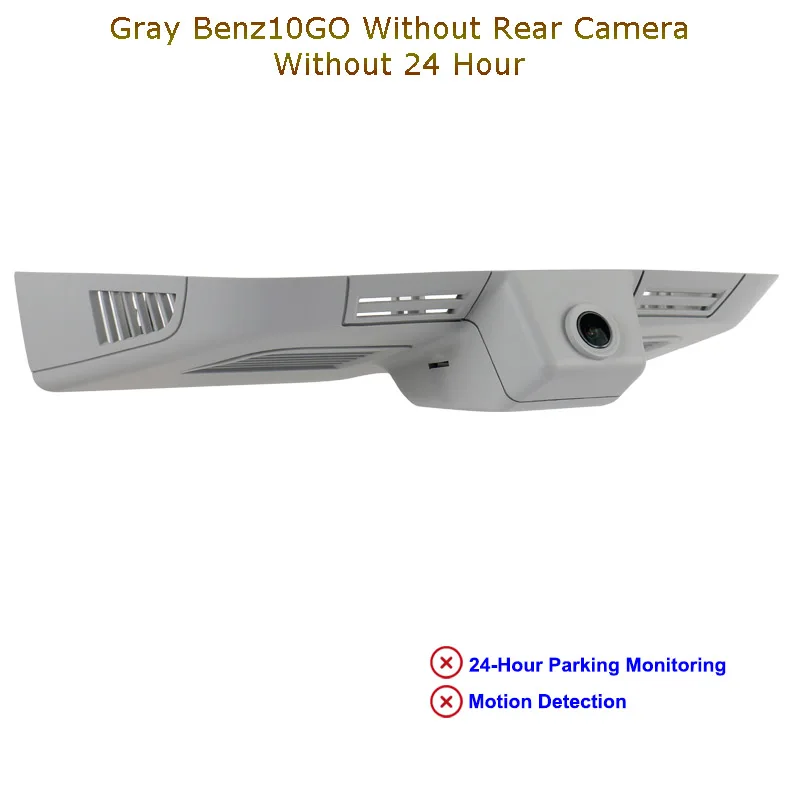 Jabriel Скрытая HD Автомобильная Камера вождения рекордер wifi Автомобильный видеорегистратор для 2013- Mercedes Benz ML GL 320 350 400 500 Dexule - Название цвета: Gray One Cam Line