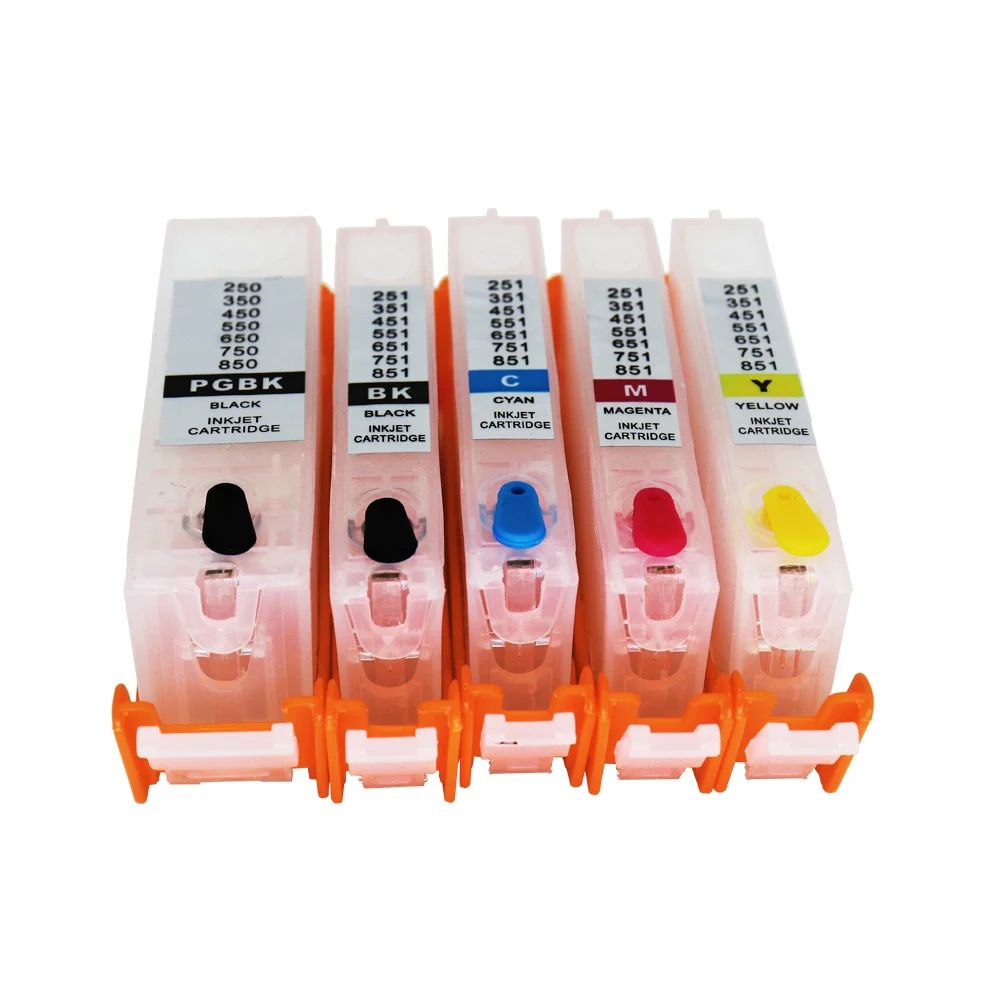 PGI550 многоразовый чернильный картридж PGI 550 CLI 551 с ARC чипами для Canon PIXMA IP7250 MG 6350PIXMA 5450