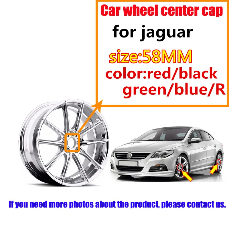 4 шт. OEM качество XJ 58 мм колпачок колеса Центральная крышка s Эмблема для jaguar XF XKR S