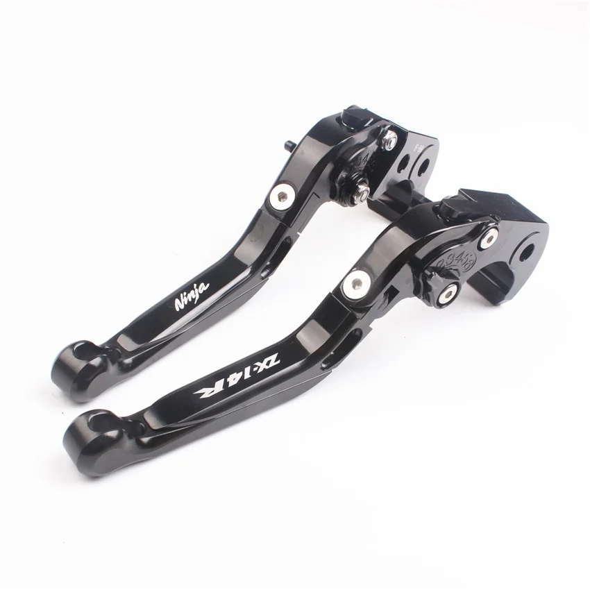 

Black For Kawasaki Ninja ZX14R 2006-2015 2007 2008 2009 2010 2011 2012 2013 2014 Extendable Folding Brake Clutch Lever Pair
