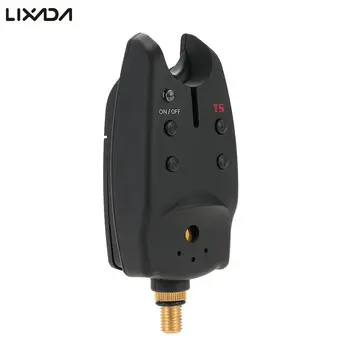 

LIXADA Fishing Alarm Fishing Alerts Bite Alarm Pesca Carp Indicator Swinger LED Sound on Fishing Bell/Alarm Rods Fishing Gear