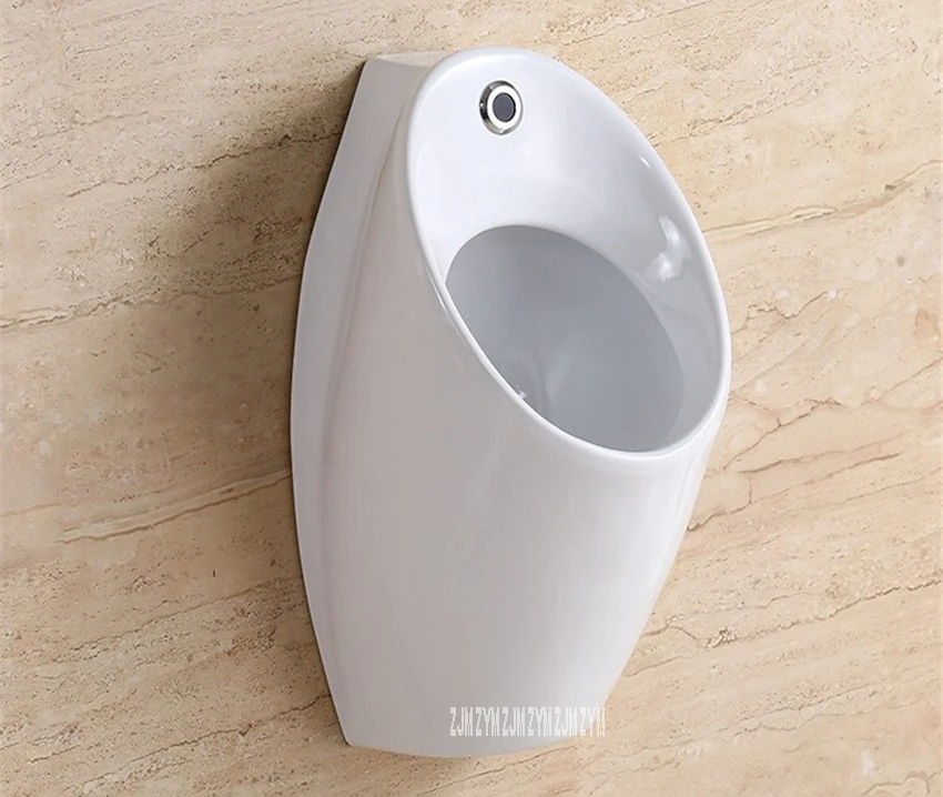 H-70511 Интеллектуальный керамический писсуар ручной промывки туалетный бассейн автоматический умный датчик настенный монтируемый Тип Мужской писсуар