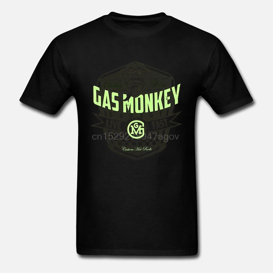 2019-NEUE-hemd-GAS-M-NNER-hemd-AFFE-Garage-Live-Fast-Unisex-Offizielle-T-Shirt-Marke | Мужская одежда