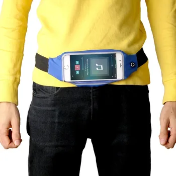 

Universal 6 inch Waterproof Sports Phone Holder Armband on for Gym Running Waist Bag Armband -8