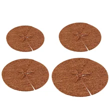 

Coconut Fibers Mulch Ring Tree Disc Plant Cover Planter Disc Tree Protector Mat For Indoors Outdoors Plants Pot Pad