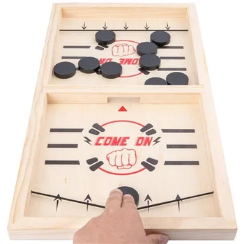 

56*30cm High quality pine ejection chess Foosball Bumper chess Board game