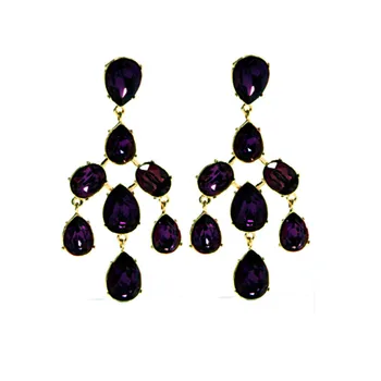 

CSxjd 2020 New Large luxury crystal inlaid ear clip