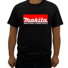 Хлопковая футболка Мужская бренд shubuzhi tee Makita Industrial power Tools мужская футболка Летняя модная мужская футболка Прямая