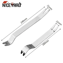 NICEYARD Prying Board Pry Sticks Car Audio Disassembly Tool Dismantling Interior Tool Stainless Steel