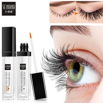 

SENANA EGF Eyelash Growth Serum Vitamin E Eyelash Enhancer Longer Fuller Thicker Lashes Eyelashes Eyebrows Enhancer Eye Care 7Ml
