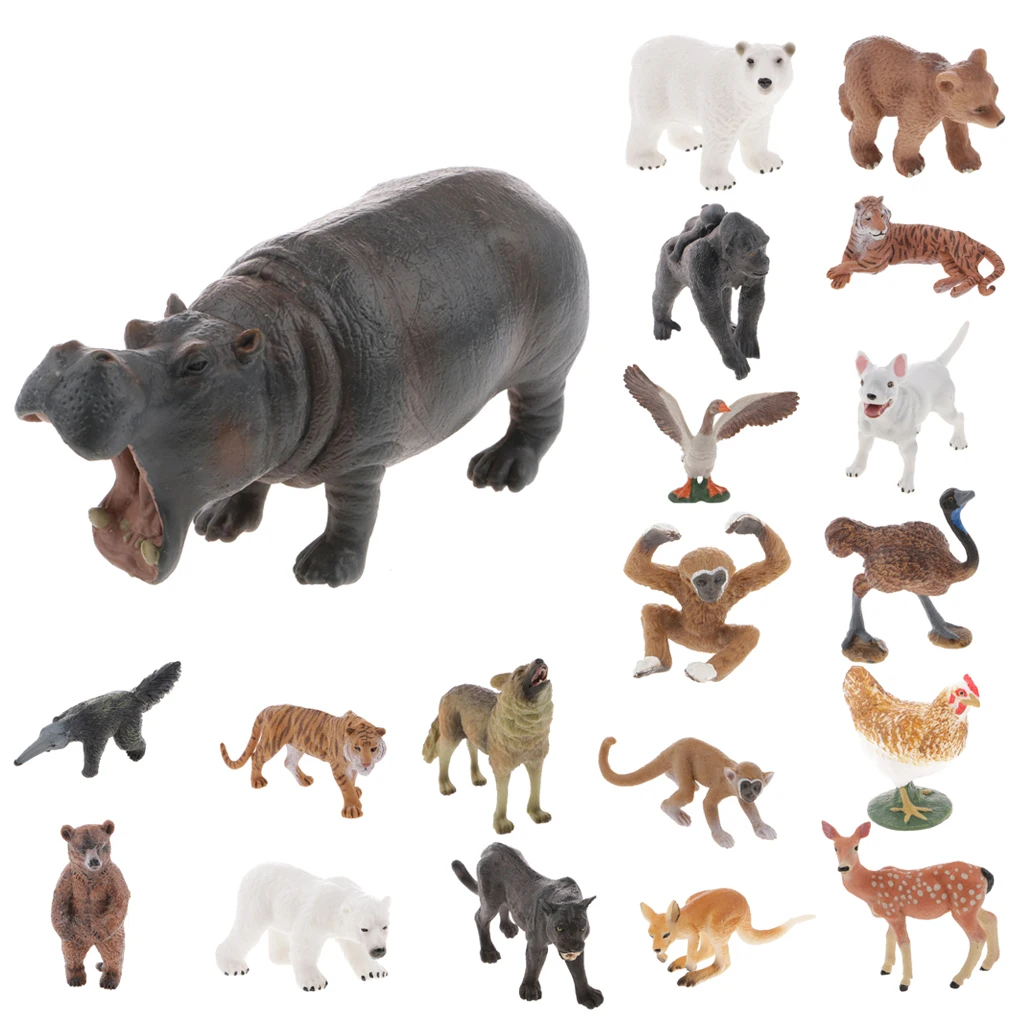 realistic animal figurines