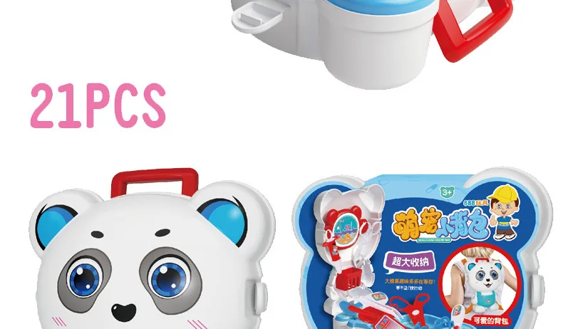 Детский игрушечный домик для детей 3-6 лет, игрушки для доктора, кухонные принадлежности, комод, сумка, рюкзак, игрушка для мальчиков и девочек
