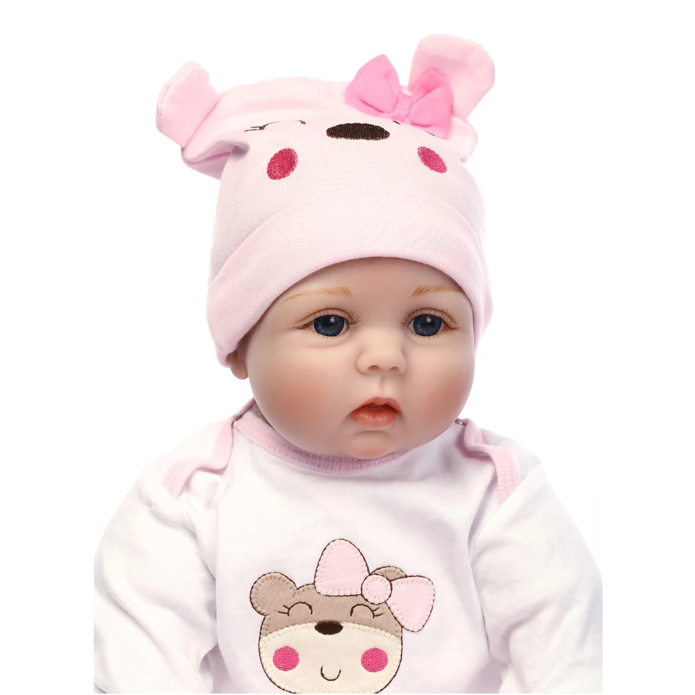 Top Selling 40cm Bebe Realista Reborn Doll Lifelike Girl Reborn Babies Silicone Dolls Toys Christmas Birthday Gift For Kids
