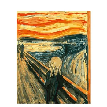 

Abstract Skull Paintings By Numbers DIY Pictures Oil Coloring By Numbers Set Gift Drawing By Numbers Canvas Decor New Arrivals