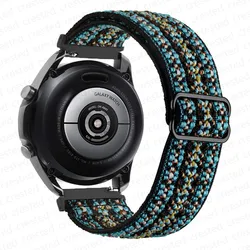 Cinturino per smartwatch in nylon elastico - Banda regolabile 20mm/22mm