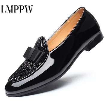 

Men Dress Shoes Luxury Black Fashion Men Formal Shoes Loafers Men Business Driving Shoes Plus Size Leather Men Casual Shoes 2a