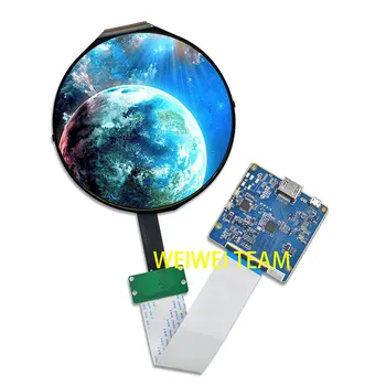 

Wisecoco 5 inch Round Circle display FHD 1080x1080 IPS TFT LCD screen panel module controller board slim to mipi board
