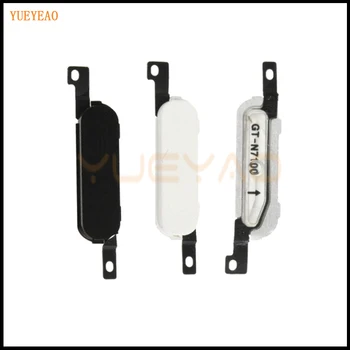 

YUEYAO Home Memu Back Return Button Key For Samsung Galaxy Note 2 N7105 N7100 i317 Home Button Key Keypad Replacement Parts