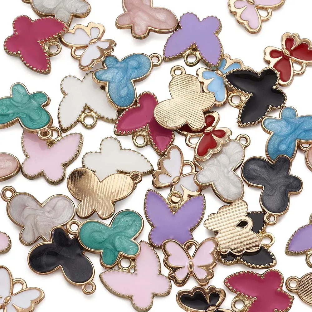 Enamel charms for jewellery making