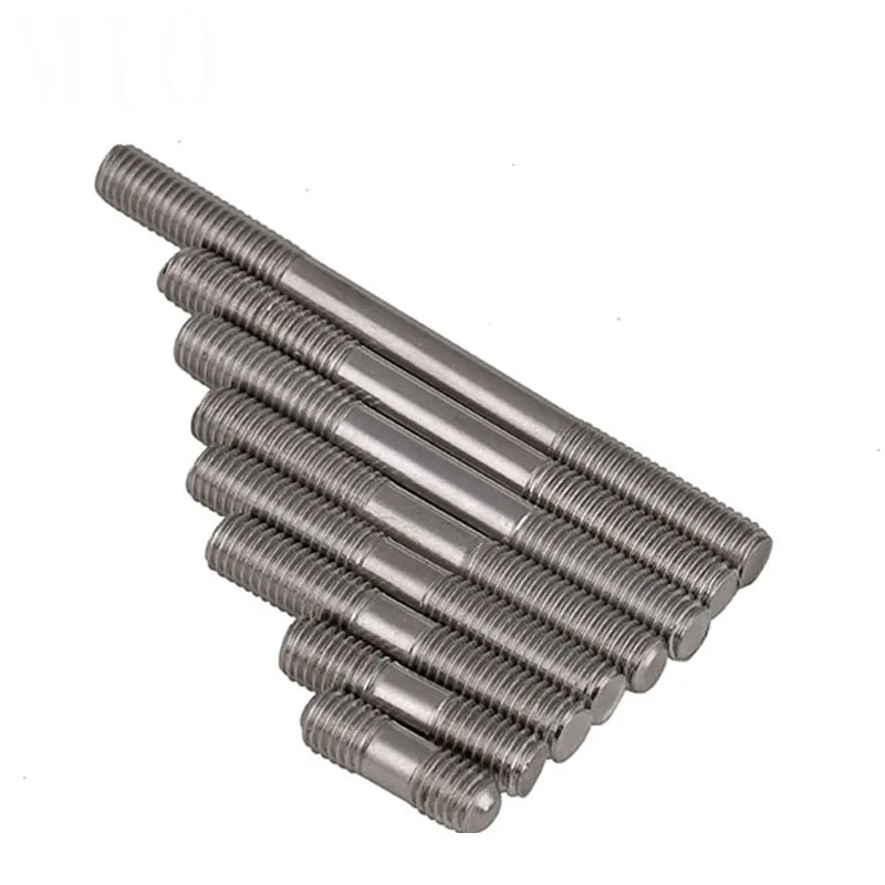 M5 DOUBLE END THREADED STUB BOLTS SCREWS A2 STAINLESS STEEL SCREW ROD 20MM-250MM 