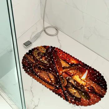 

Room Door Mat Bathroom Mat Shower Room Mat Non-Slip Mat Suction Cup Floor Mat Hot Sale Customizable